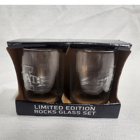 Iowa state limited edition rock glass set. - Picture 2 of 7